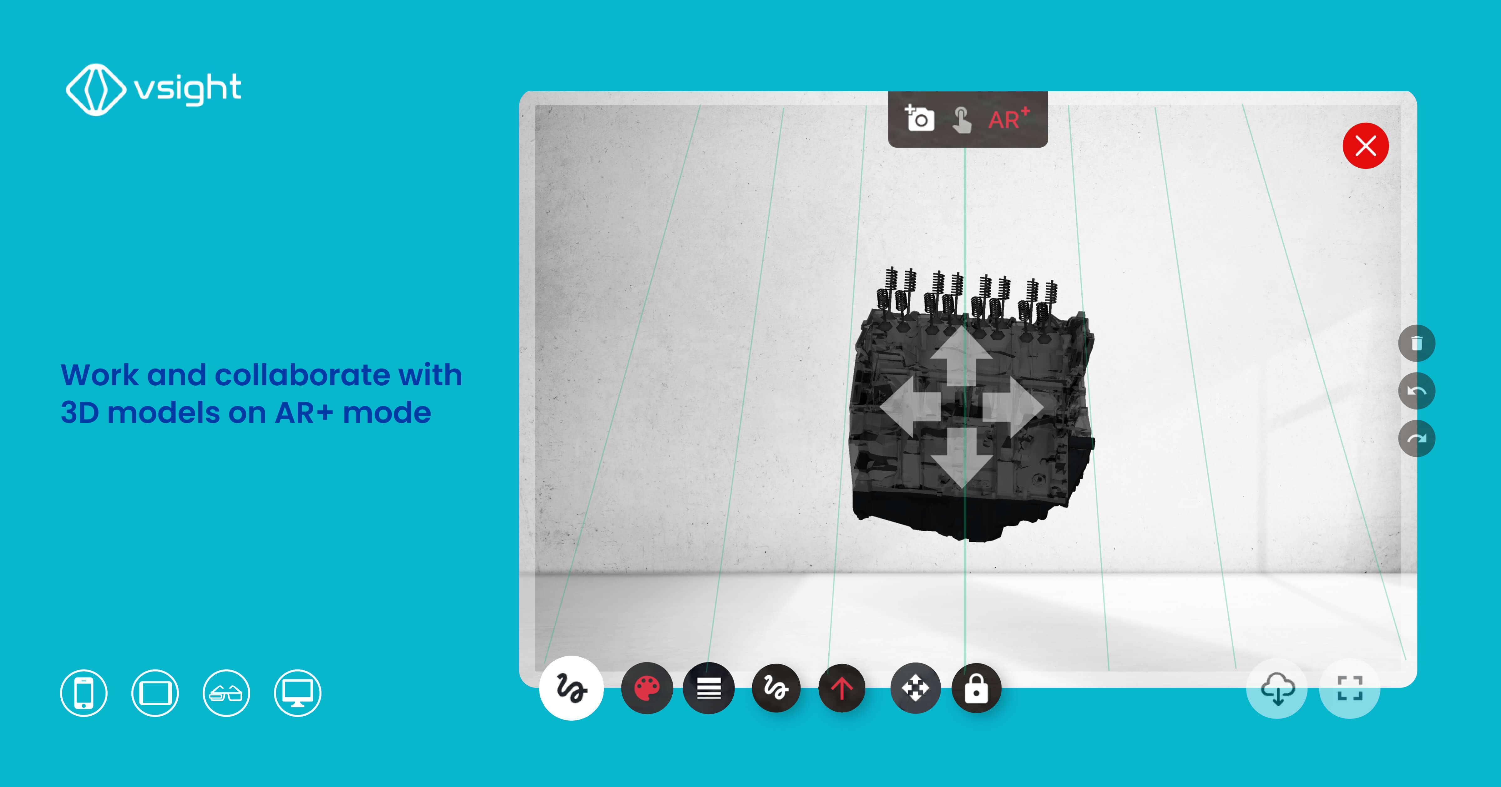 screenshot of VSight Remote